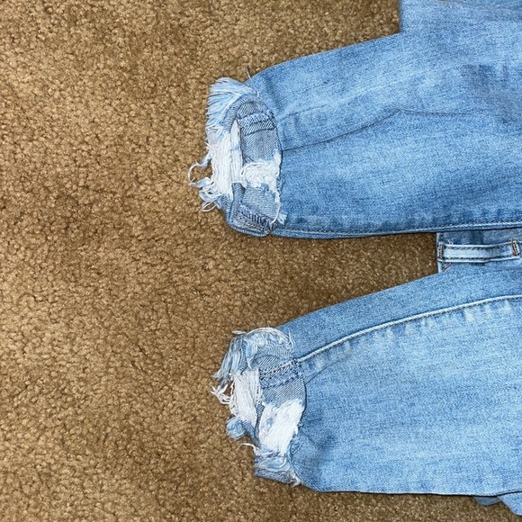 Light washed ankle jeggings - Picture 3 of 4